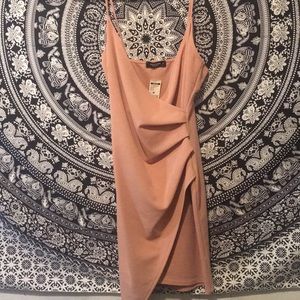 Peachy Pink Dress From Azkara